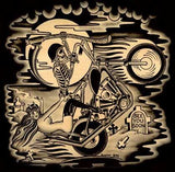 Black Market Art Company Reaper Biker Print - Black Market Art Company - Flyclothing LLC
