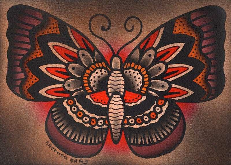 Black Market Art Company Rhopalocera Print - Black Market Art Company - Flyclothing LLC