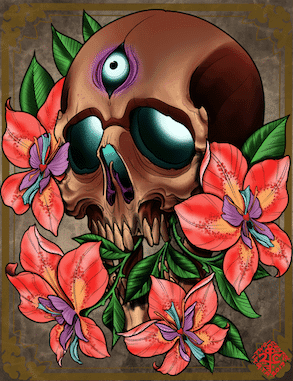 Black Market Art Company Life Cycles Print - Black Market Art Company - Flyclothing LLC