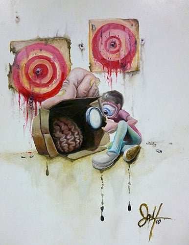 Black Market Art Company Target Print - Black Market Art Company - Flyclothing LLC