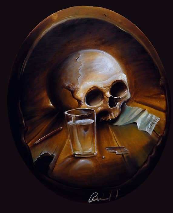 Black Market Art Company The End Print - Black Market Art Company - Flyclothing LLC