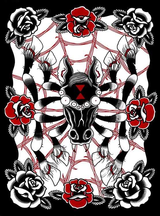 Black Market Art Company The Horse Print - Black Market Art Company - Flyclothing LLC