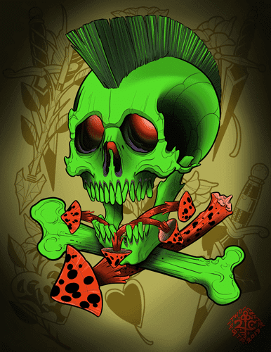 Black Market Art Company The Past Was So Simple Print - Black Market Art Company - Flyclothing LLC