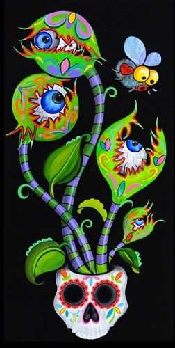 Black Market Art Company Venus Eye Trap Print - Black Market Art Company - Flyclothing LLC