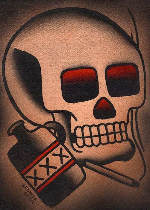 Black Market Art Company Vices Print - Black Market Art Company - Flyclothing LLC