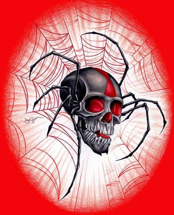 Black Market Art Company Widowed Print - Black Market Art Company - Flyclothing LLC