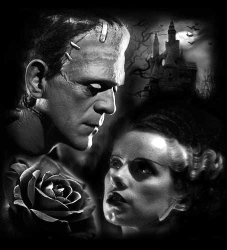 Black Market Art Company Dark Couple Print - Black Market Art Company - Flyclothing LLC