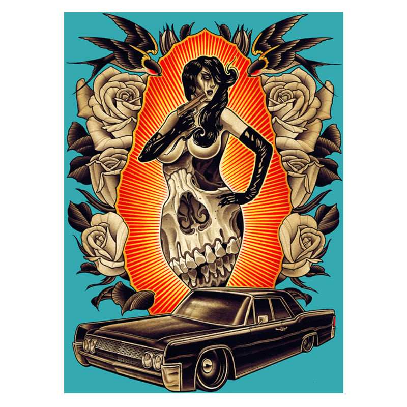 Black Market Art Company Fatale Print - Black Market Art Company - Flyclothing LLC