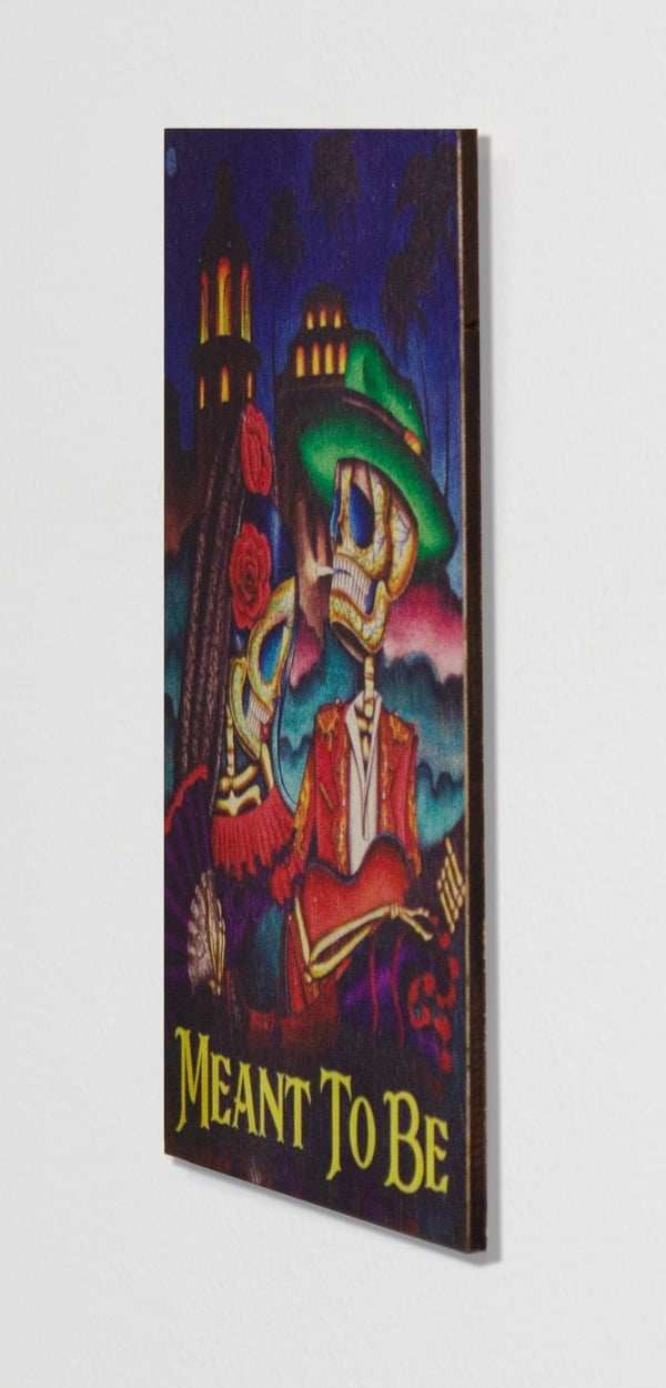 Black Market Art Company Meant To Be & Wood Hanging Wall Art Print - Black Market Art Company - Flyclothing LLC