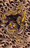 Black Market Art Company Hanya & Snake Print - Black Market Art Company - Flyclothing LLC