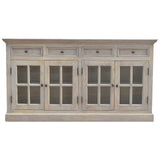 Stone Acid Wash Glazed Sideboard - Artisan Furniture - Flyclothing LLC
