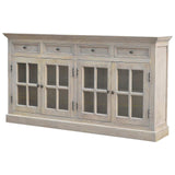 Stone Acid Wash Glazed Sideboard - Artisan Furniture - Flyclothing LLC