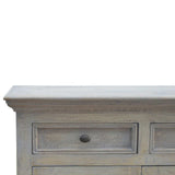 Stone Acid Wash Glazed Sideboard - Artisan Furniture - Flyclothing LLC