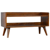 Chestnut Nordic Storage Bench - Artisan Furniture - Flyclothing LLC