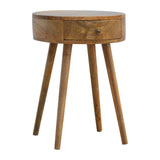 Nordic Circular Shaped Bedside - Artisan Furniture - Flyclothing LLC