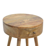 Nordic Circular Shaped Bedside - Artisan Furniture - Flyclothing LLC