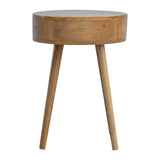Nordic Circular Shaped Bedside - Artisan Furniture - Flyclothing LLC