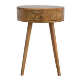 Nordic Circular Shaped Bedside - Artisan Furniture - Flyclothing LLC