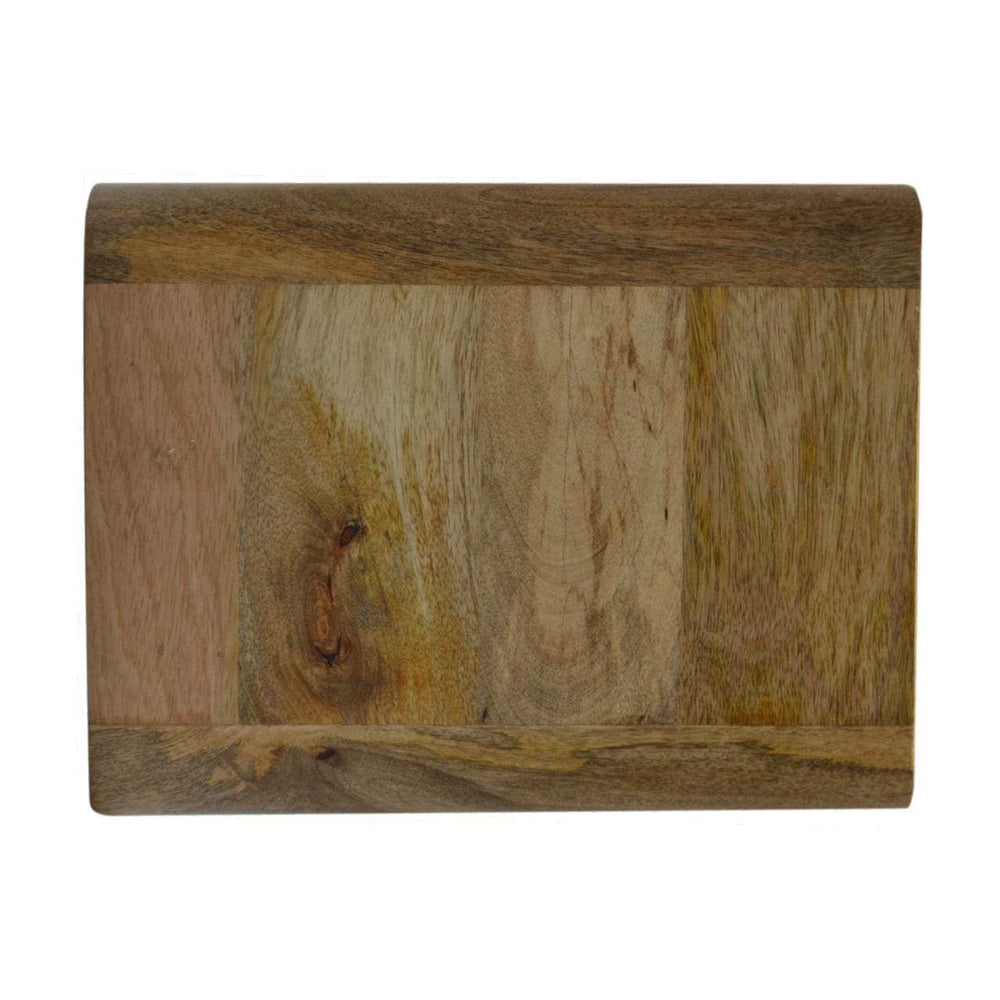 Oak-ish 2 Drawer Floating Bedside - Artisan Furniture - Flyclothing LLC