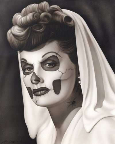 Black Market Art Company Lucy Print - Black Market Art Company - Flyclothing LLC