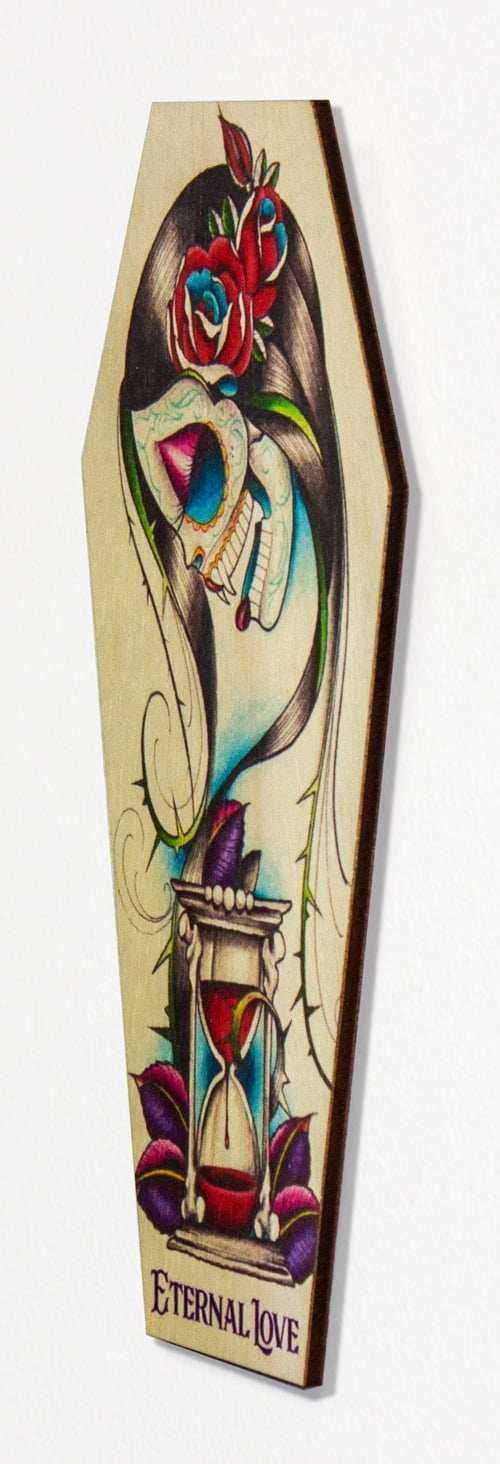 Black Market Art Company Eternal Love & Wood Refrigerator Magnet Print - Black Market Art Company - Flyclothing LLC