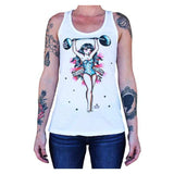 Black Market Art Company No Pain No Gain Women's Racer Back Tank Top - Black Market Art Company - Flyclothing LLC