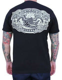 Black Market Art Company Proud Eagle Men's T-Shirt - Black Market Art Company - Flyclothing LLC