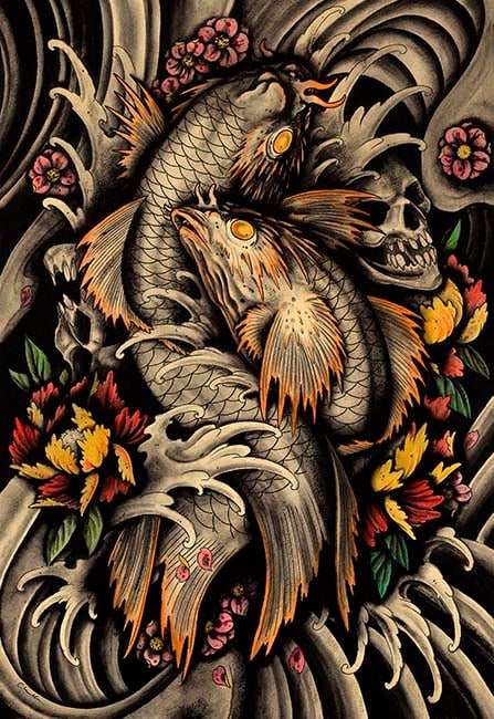 Black Market Art Company Transition of Life Print - Black Market Art Company - Flyclothing LLC