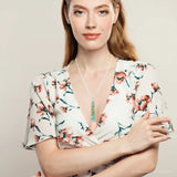 Pueblo Blue Turquoise and Sterling Silver Pendant Necklace - Barse Jewelry - Flyclothing LLC