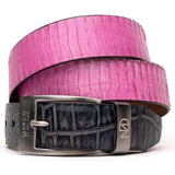 Moncalieri Belt Pink / Gray - Marco Di Milano - Flyclothing LLC