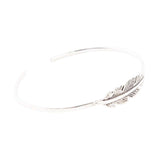 Quill Sterling Feather Cuff Bracelet - Barse Jewelry - Flyclothing LLC