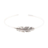 Quill Sterling Feather Cuff Bracelet - Barse Jewelry - Flyclothing LLC