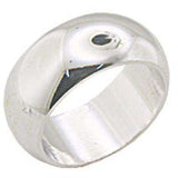 R2243 - Rhodium Brass Ring with No Stone - Alamode - Flyclothing LLC