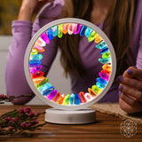 Rainbow After the Storm - Clear Quartz Lamp of Hope - Conscious Items - Flyclothing LLC