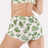 The Western Wonderland | Western Toile Modal Boyshort Underwear - Shinesty - Flyclothing LLC