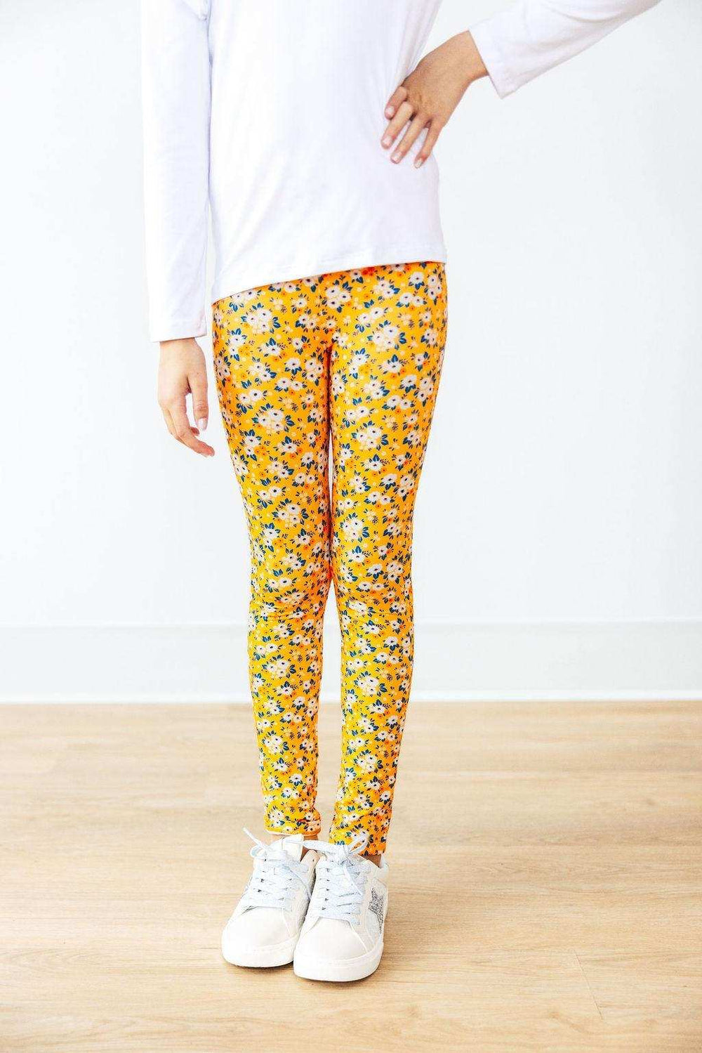 SALE Fall Floral Leggings - Mila & Rose ® - Flyclothing LLC