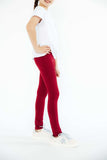 Burgundy Leggings - Mila & Rose ® - Flyclothing LLC