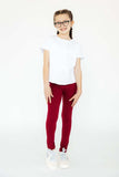 Burgundy Leggings - Mila & Rose ® - Flyclothing LLC