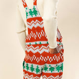 The Red Ryder | Fair Isle Knit Print Pajamaralls® - Shinesty - Flyclothing LLC