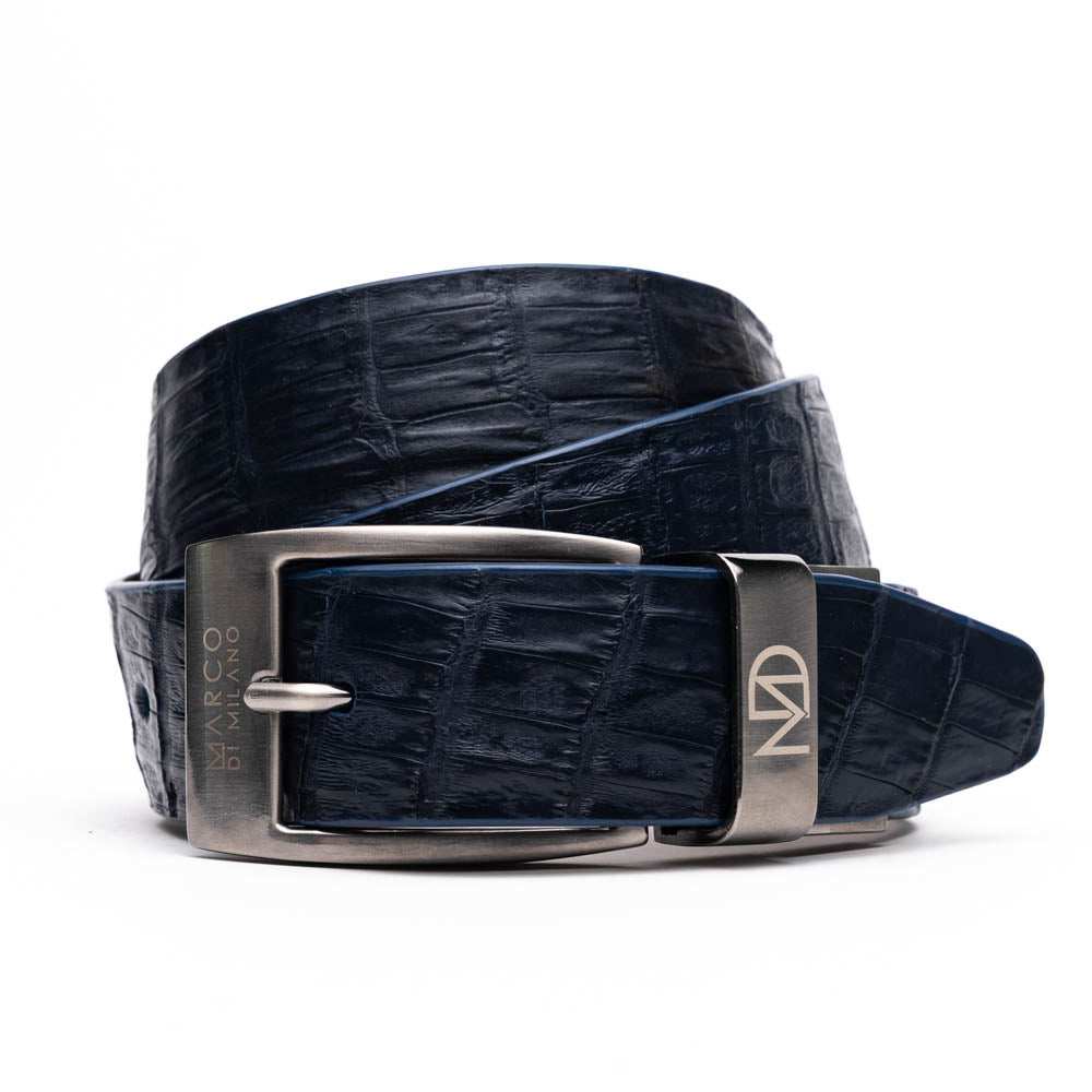 Riccardo Belt Navy - Marco Di Milano - Flyclothing LLC