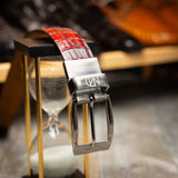 Riccardo Belt Black Cherry - Marco Di Milano - Flyclothing LLC