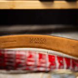 Riccardo Belt Black Cherry - Marco Di Milano - Flyclothing LLC