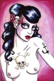 Black Market Art Company Rochabilly Print - Black Market Art Company - Flyclothing LLC