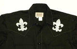 Rockmount Silver Fleur di Lis Shirt - Rockmount Clothing - Flyclothing LLC