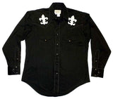 Rockmount Silver Fleur di Lis Shirt - Rockmount Clothing - Flyclothing LLC