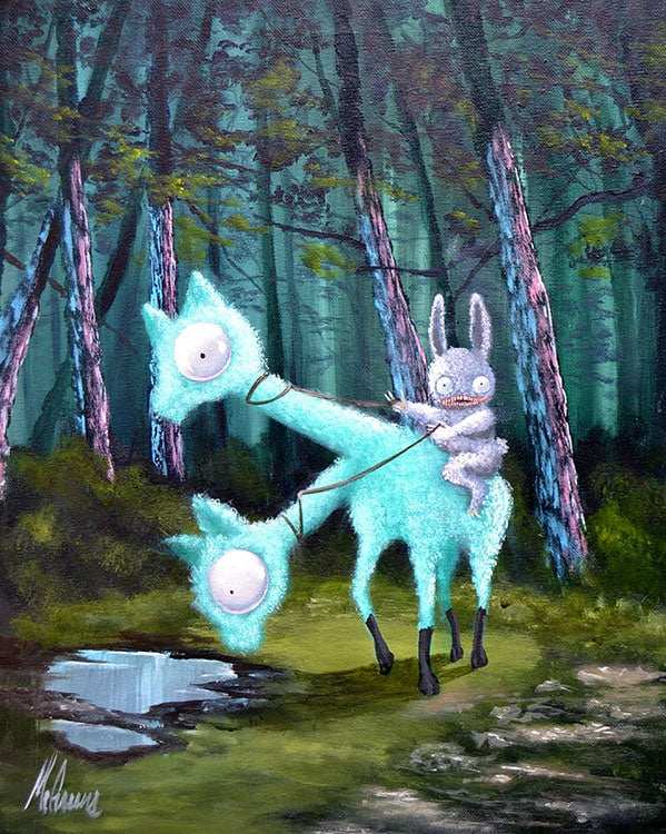 Black Market Art Company Ronnie& Ride Print - Black Market Art Company - Flyclothing LLC