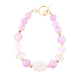 Rose Jade Toggle Bracelet - Barse Jewelry - Flyclothing LLC