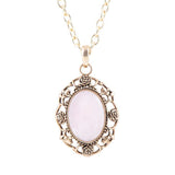 Rosie Pink Opal Pendant Necklace - Barse Jewelry - Flyclothing LLC