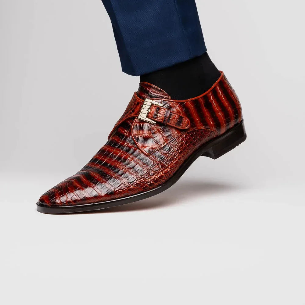 Rovigo Cognac Straps - Marco Di Milano - Flyclothing LLC