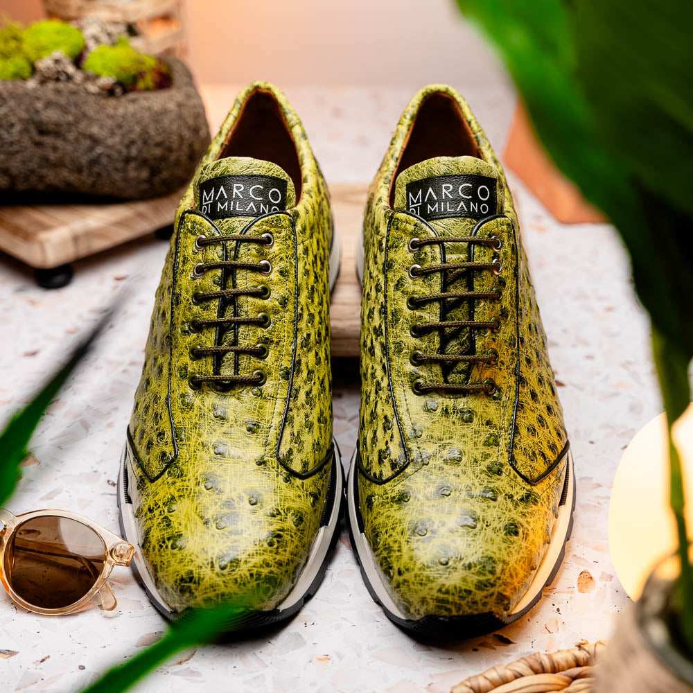 Scanno Antique Green - Marco Di Milano - Flyclothing LLC